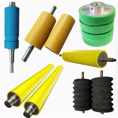 Rouleau de caoutchouc pour machine d'imprimer